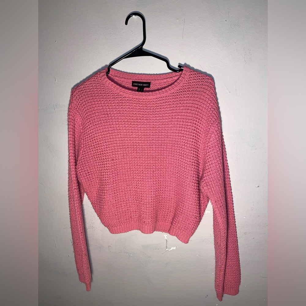 Pink sweater